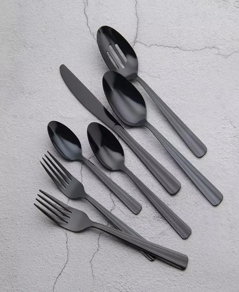 Ornative Alicja 42 Piece Flatware Set with Wire Caddy, Service for 8 5