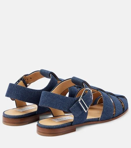 Gabriela Hearst Lynn denim sandals 3