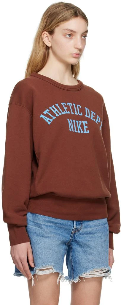 NIKE Brown Crew Sweatshirt 2