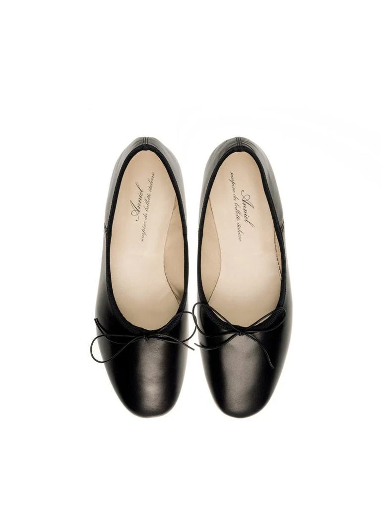 Anniel Anniel Scarpa Dream Ballerina Pelle Suola Cuoio 3