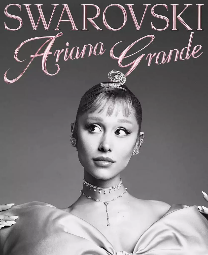 Swarovski Ariana Grande x Swarovski® Crystal Cultivated Pearls Mixed Cuts Choker Necklace 9