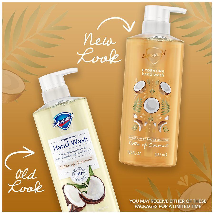 Safeguard Hand Wash Notes of Coconut