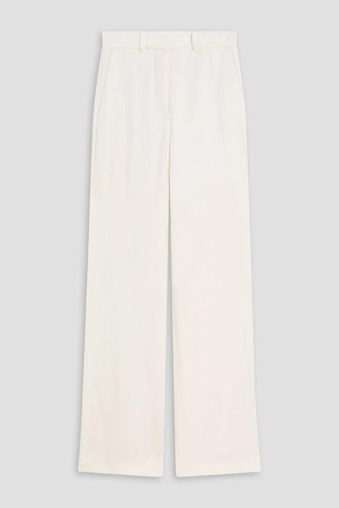 Joseph Morissey crinkled-satin straight-leg pants