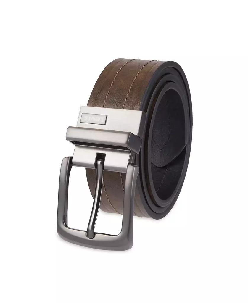 Levi's Reversible Casual Men's Belt with Embossed Strap