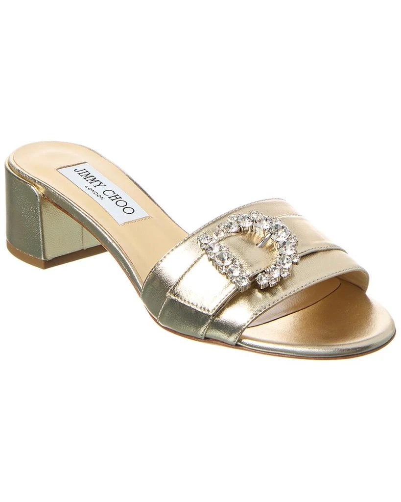 Jimmy Choo Cheri Mule 40 Leather Sandal 1