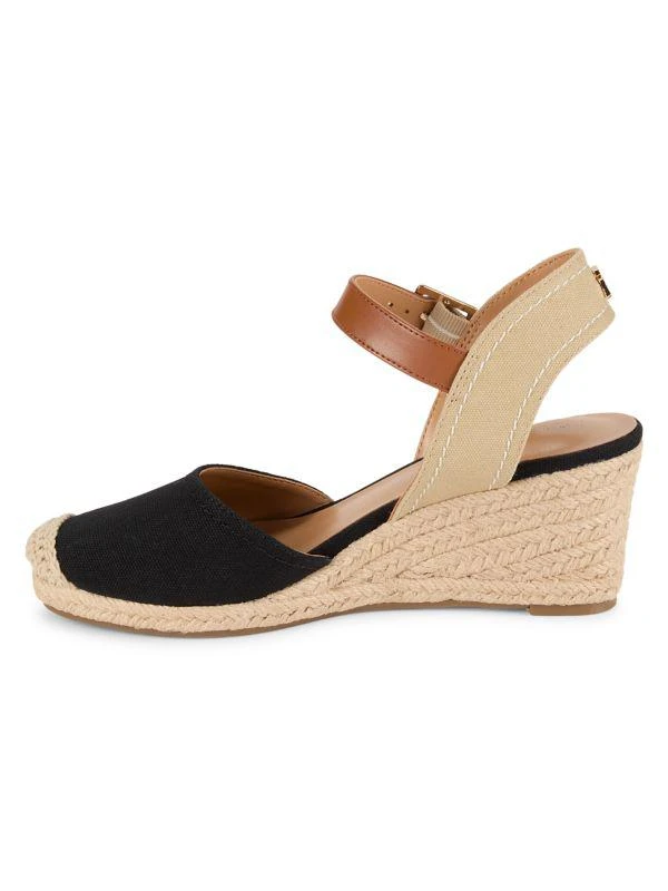 Tommy Hilfiger Nilsa Almond Toe Espadrille Wedge Pumps 4