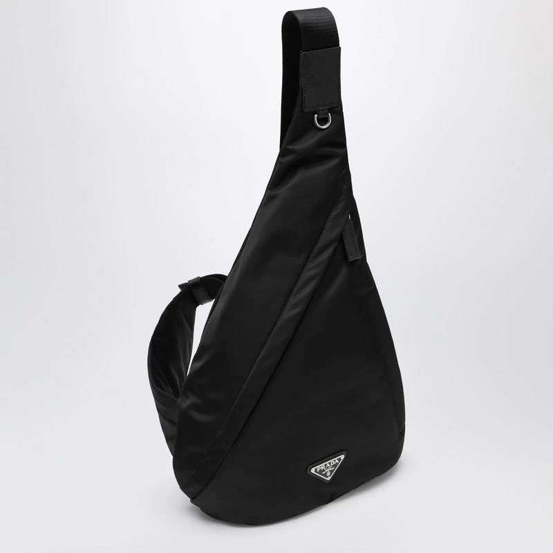 Prada Backpack in Re-Nylon and black leather 3