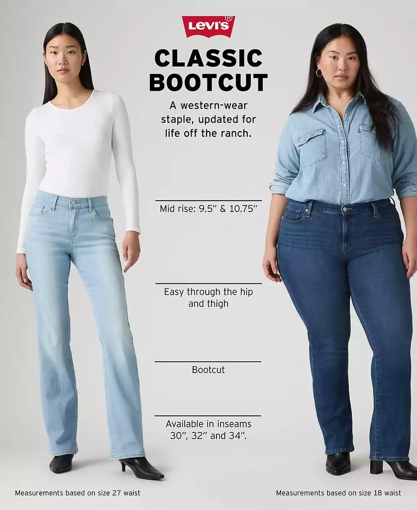 Levi's Women's Casual Classic Mid Rise Bootcut Jeans 10