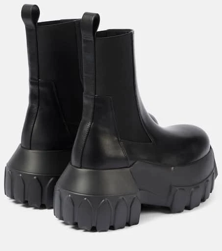 Rick Owens Mega Bumper Beatle leather Chelsea boots 3
