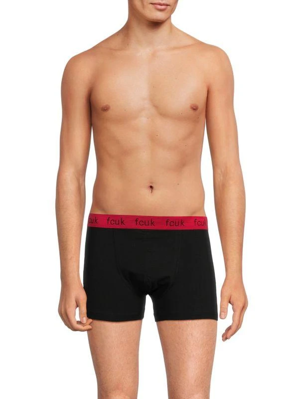 French Connection 3-Pack Logo Boxer Briefs 2