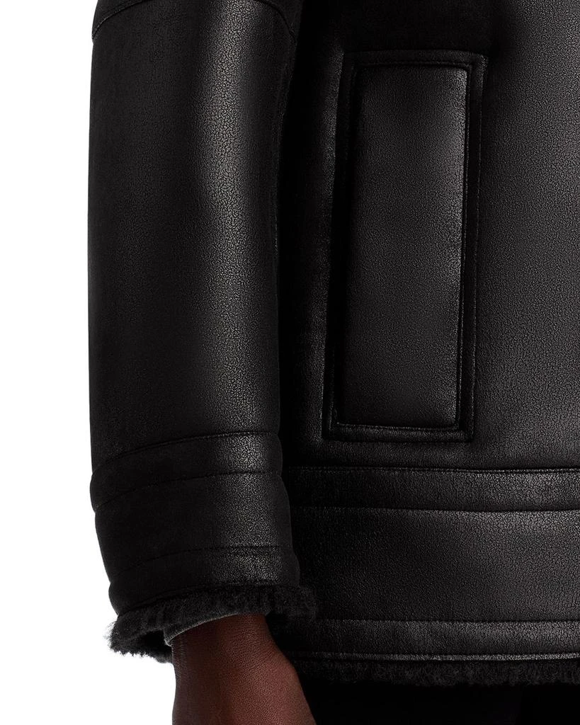 STAND STUDIO Louisa Faux Shearling Jacket 6