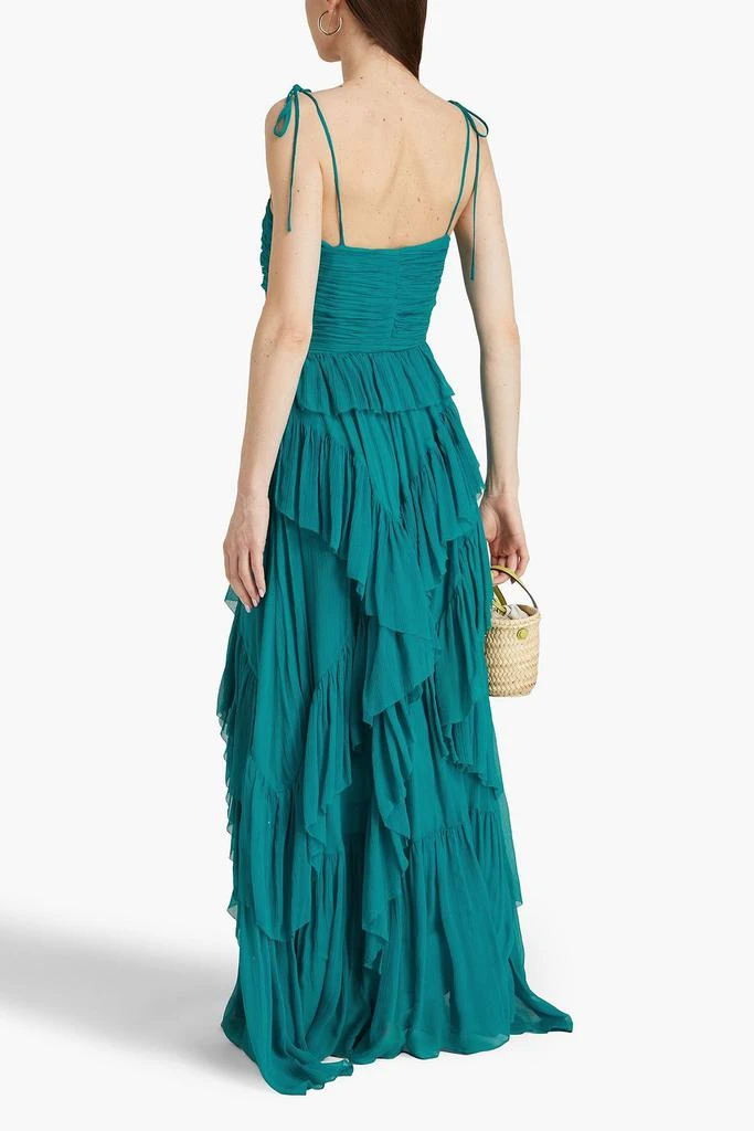 Ulla Johnson Aveline ruffled silk-crepon gown 3