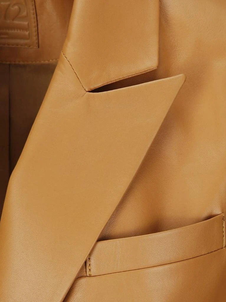 1972 Desa Leather Double-Breasted Blazer 3