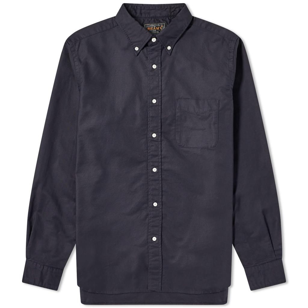 Beams Plus Beams Plus Button Down Solid Oxford