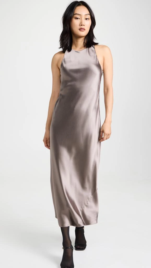 Tibi Heavy Satin Midi Dress 4