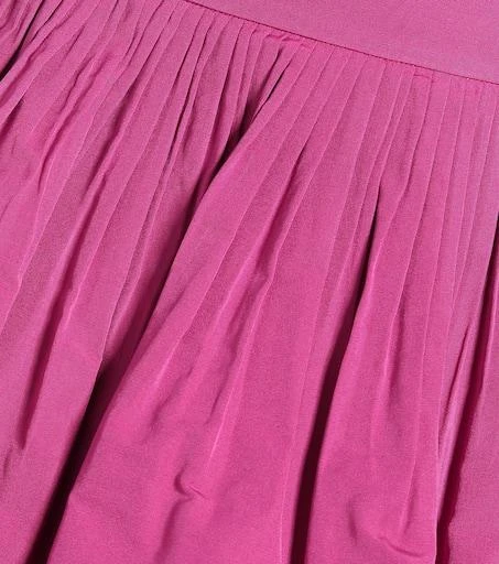 Valentino Valentino taffeta miniskirt 4