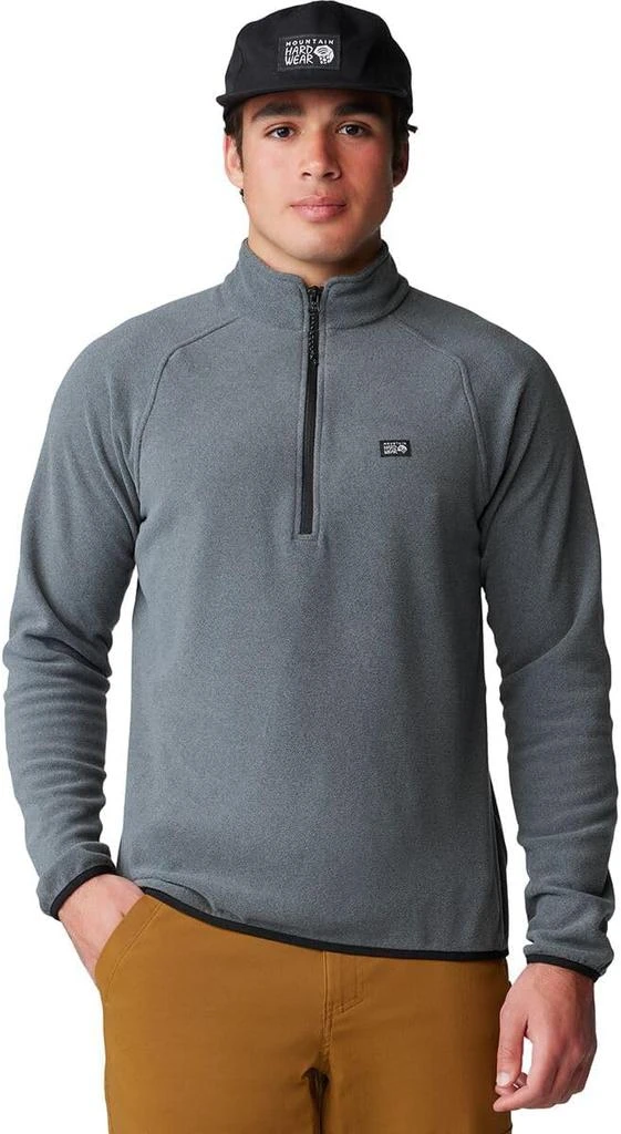 Mountain Hardwear Mountain Hardwear Men's Microchill™ 1/4 Zip Pullover Volcanic Heather Large 2