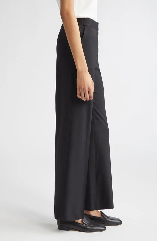 Lafayette 148 New York Irving Straight Leg Stretch Wool Pants 4