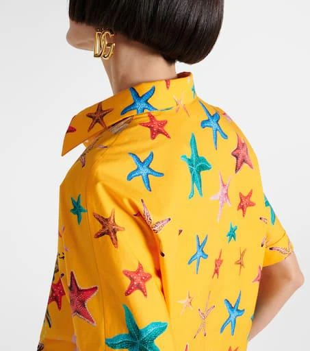 Dolce 
Gabbana Capri printed cotton shirt 6