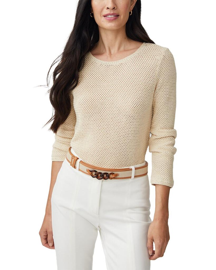 J.McLaughlin Donna Linen-Blend Sweater