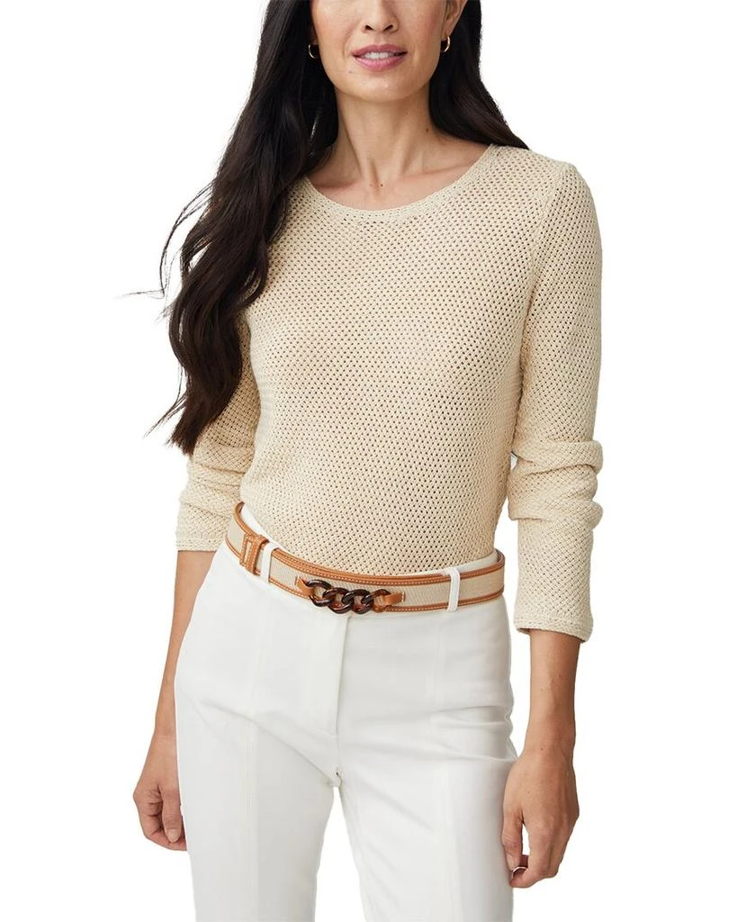 J.McLaughlin Donna Linen-Blend Sweater 1