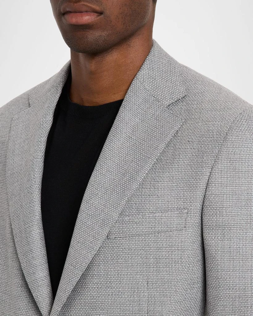 Brioni Men's Wool Hopsack Single-Breasted Blazer 7