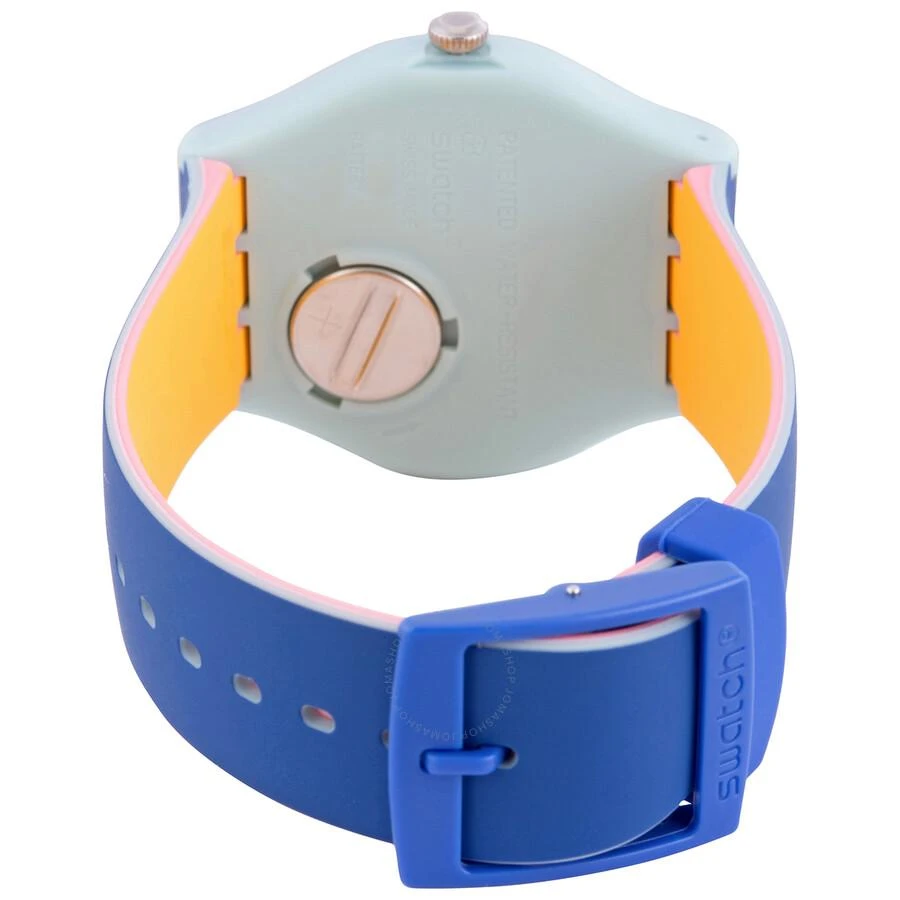 Swatch Blue Layered Quartz Blue Dial Men's Watch SUOS403 3