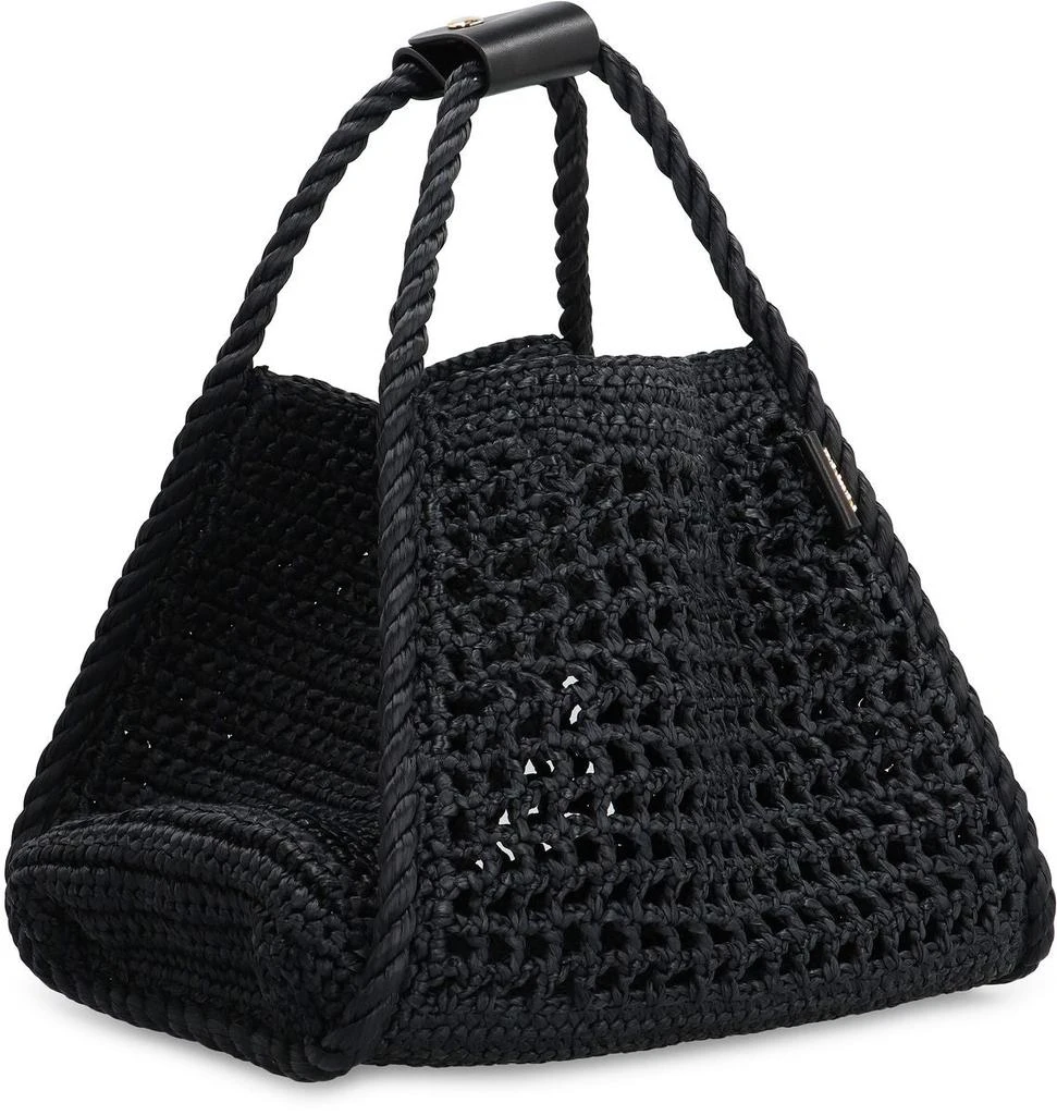 Max Mara Max Mara Marine Raffia Handbag 3