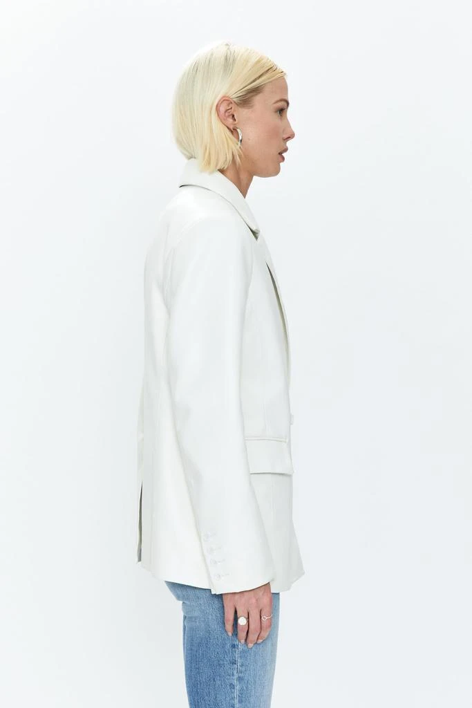 Pistola Denim Joni Fitted Blazer - Ivory 3