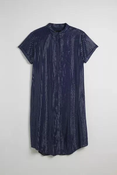 WILDFANG WILDFANG Empower Pinstripe Shirt Dress 2