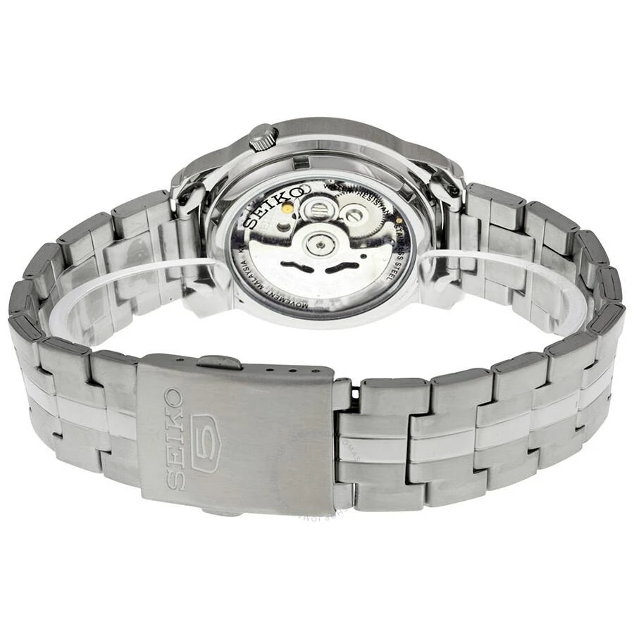 Seiko 5 Automatic Silver Dial Stainless Steel Men's Watch SNKK65 3