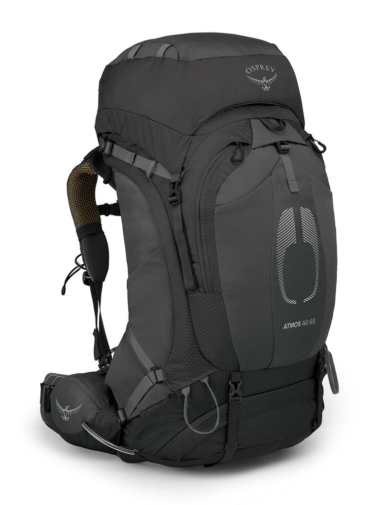 Osprey Osprey Atmos AG 65L Men
s Backpacking Backpack, Black, L/XL