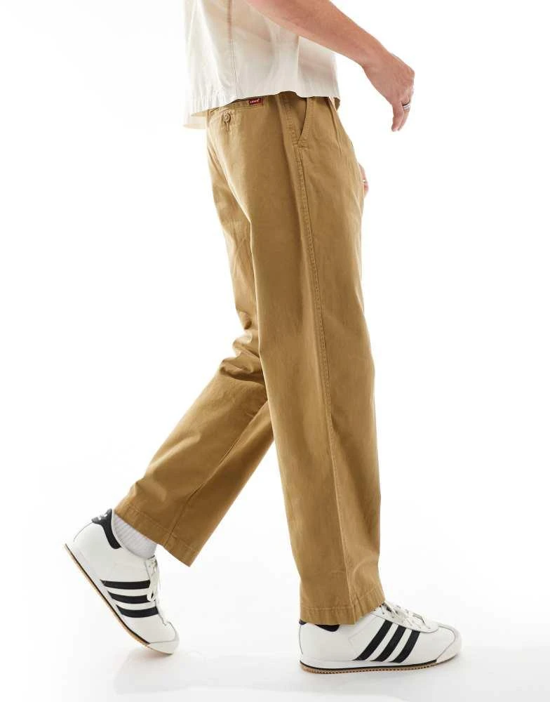 Levi's Levi's XX chinos loose straight pleated in khaki beige 1