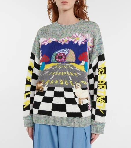 Stella McCartney Jacquard cotton sweater 5