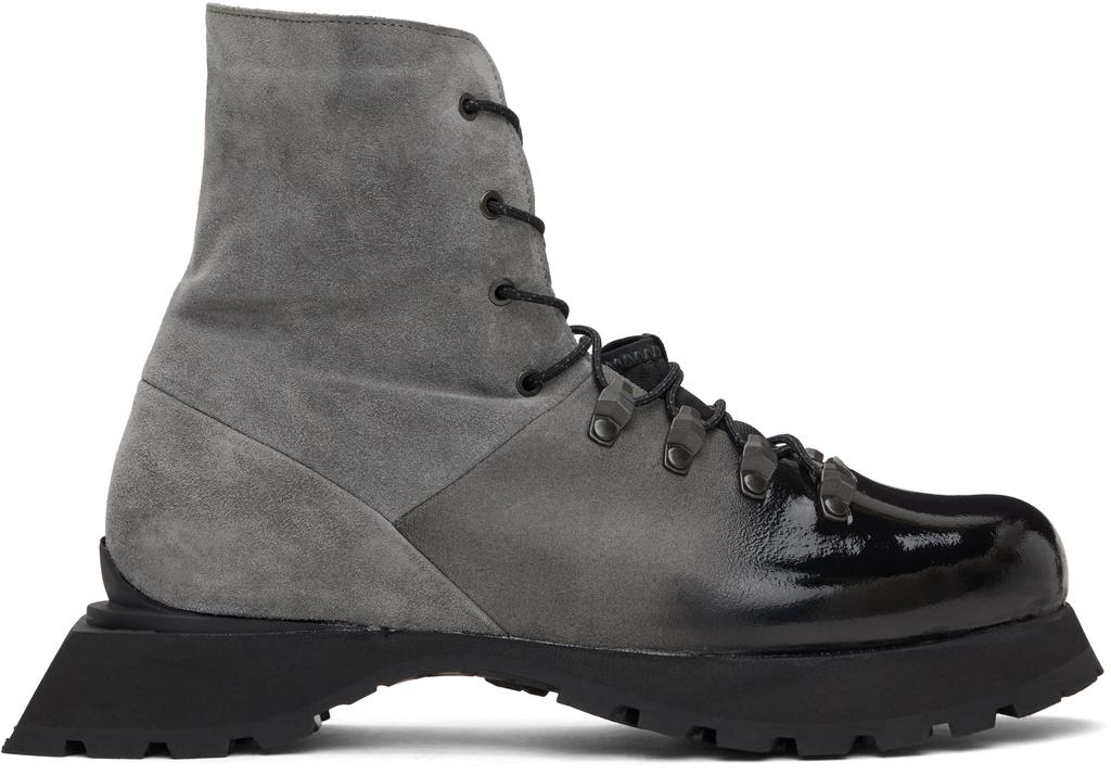 Demon Gray Poyana High Boots