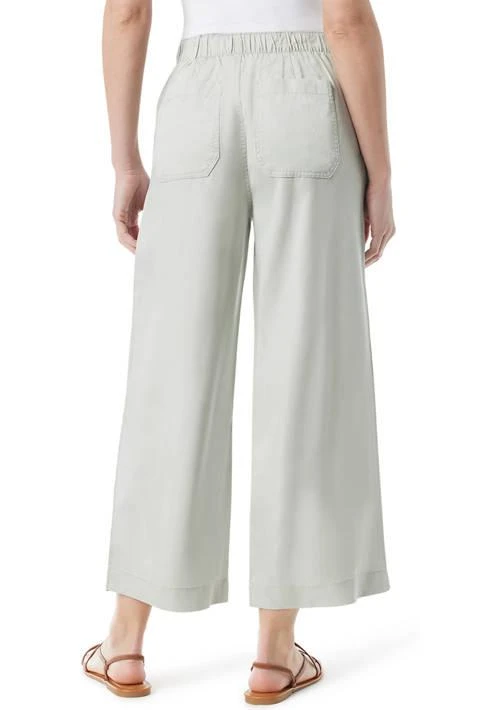 Gloria Vanderbilt Vanderbilt Womens Cropped Wide Leg Pants 2