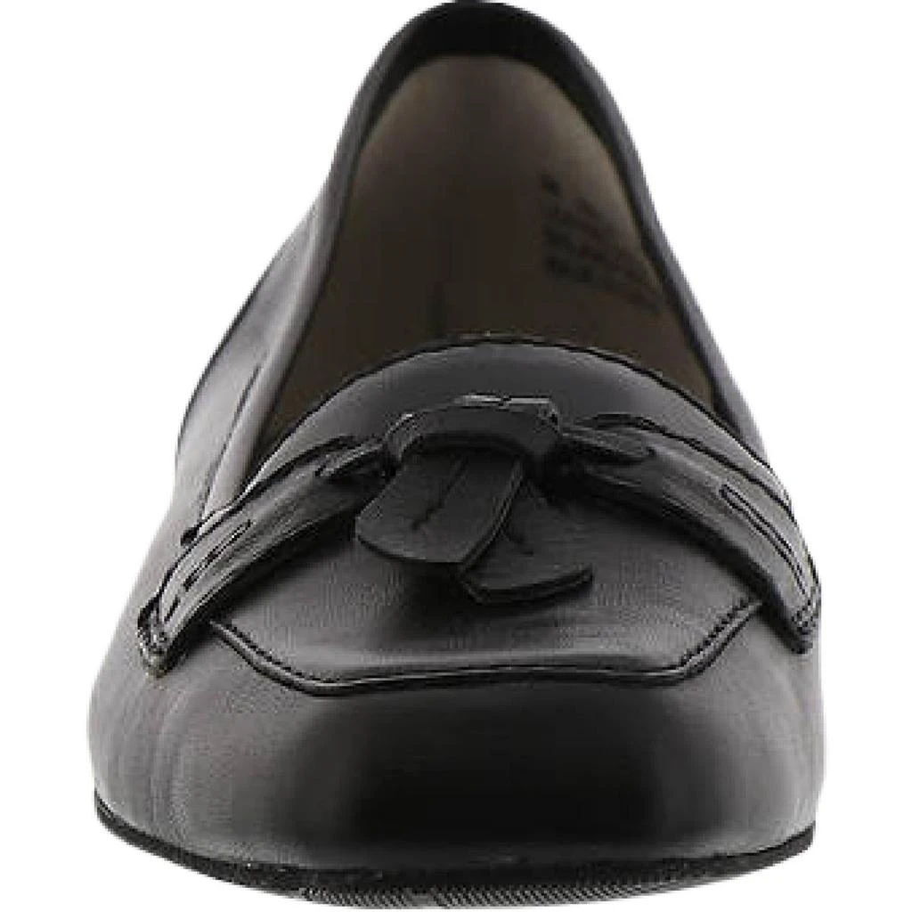 Array Hamilton Womens Leather Square Toe Ballet Flats 3