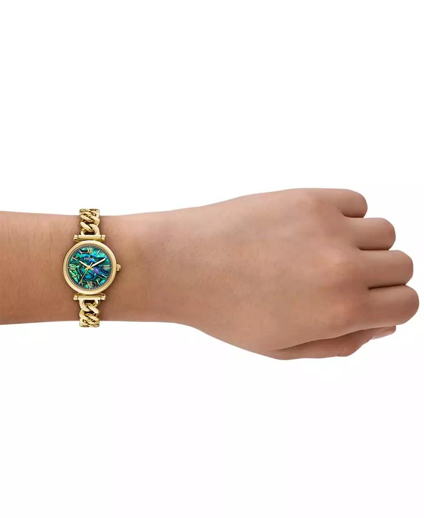 Fossil Women's Carlie Two-Hand Stainless Steel Watch, 28mm 4