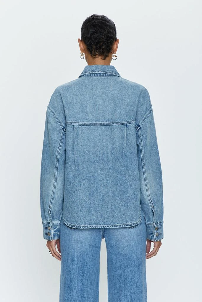 Pistola Denim Mandy Crop Shacket - Marcel 4