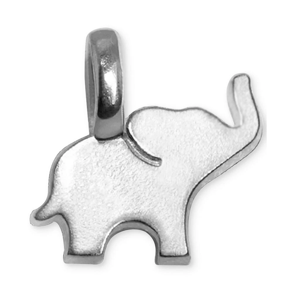Alex Woo Elephant Pendant in Sterling Silver 1