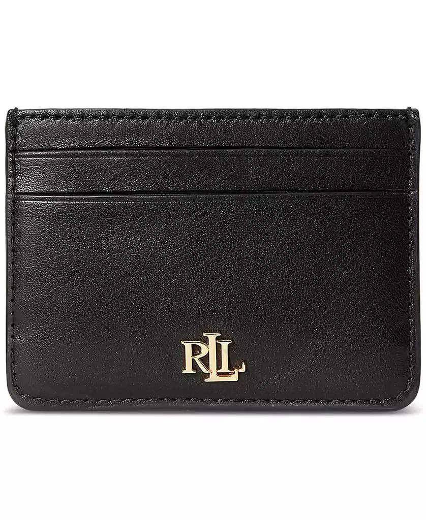 Ralph Lauren Full-Grain Leather Small Slim Card Case
