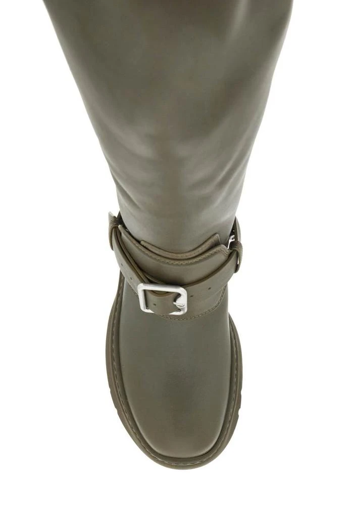 Burberry equestrian-style leather riding boots 2