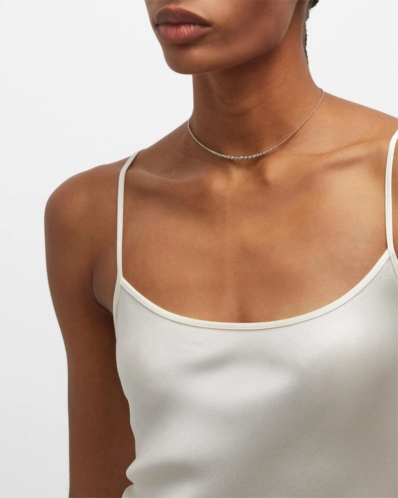 Platinum Born Platinum Graduated Ball Necklace 5