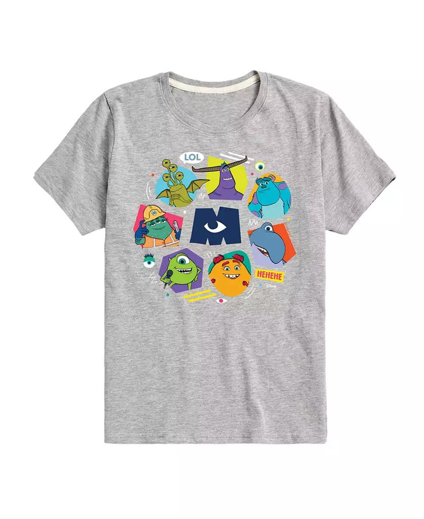 Hybrid Big Boys Monsters At Work Graphic Tee