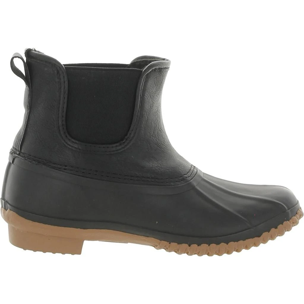 Style & Co Womens Faux Leather Chelsea Rain Boots 2