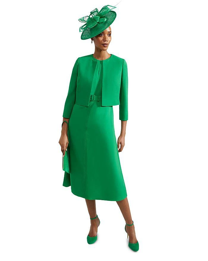 HOBBS LONDON Meera Belted Midi Dress 4