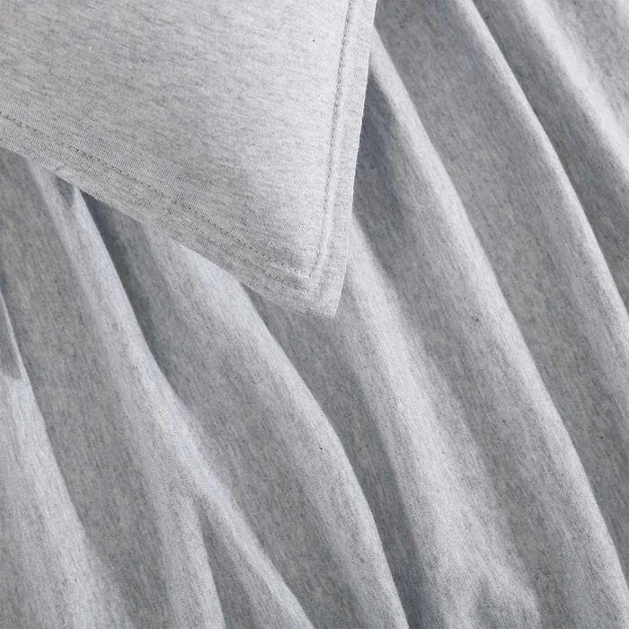 Calvin Klein Modern Cotton Blend Melange Jersey 4 Piece Sheet Set, Queen 5