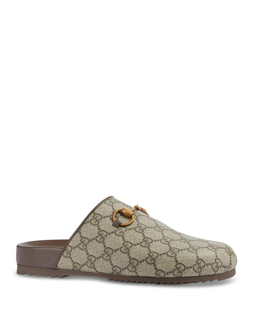 Gucci Women's GG Supreme Horsebit Slippers 1
