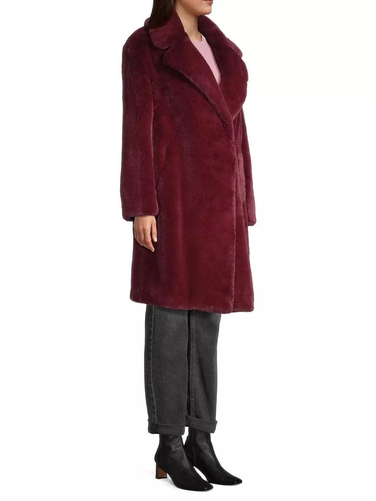 Apparis Stella Plant-Based Faux-Fur Coat 4