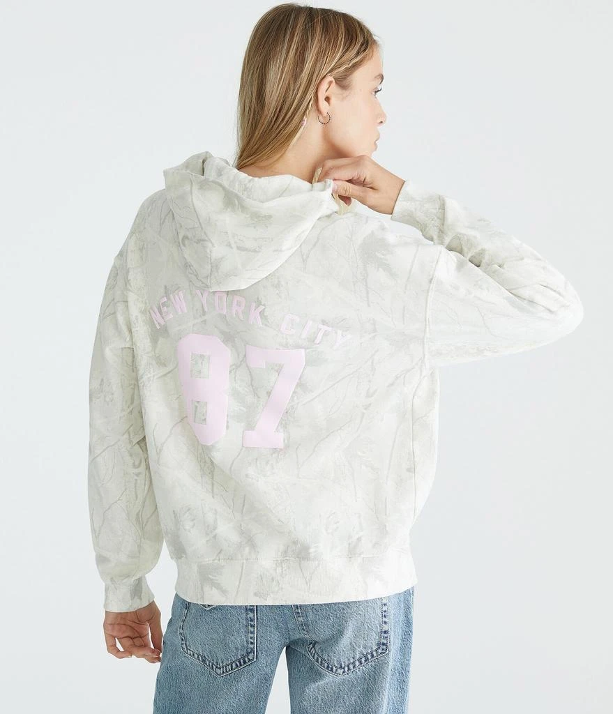 Aeropostale New York 87 Forest Camo Pullover Hoodie 2